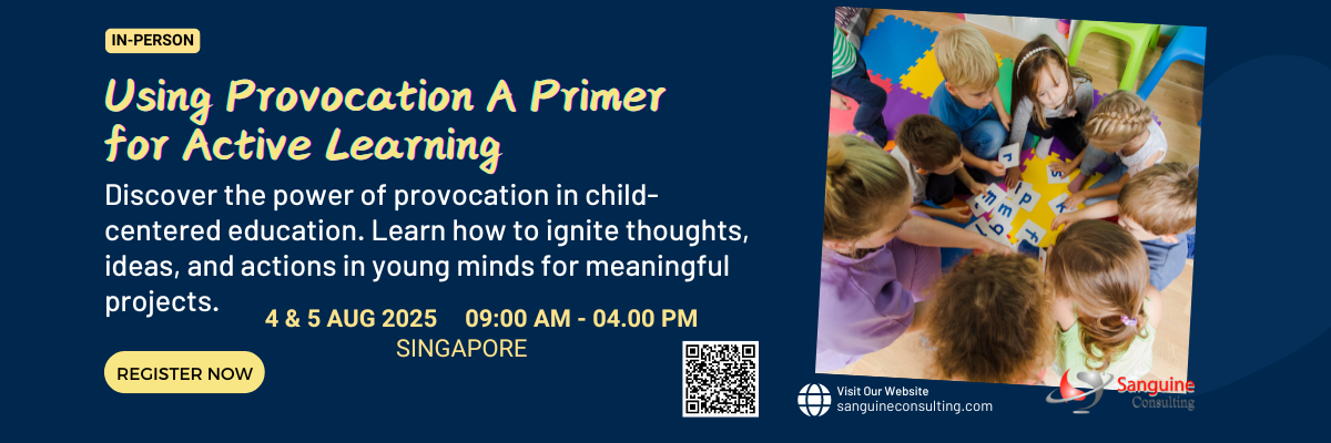 Using Provocation a Primer for Active Learning in Early Years